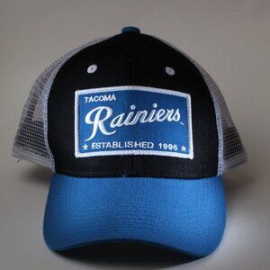 Tacoma Rainiers Baseball Cap Mens Black OS MiLB w/ Patch